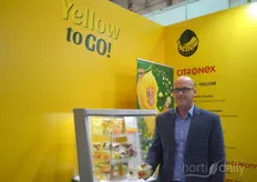 Andrzej Kornafel with Citronex. The Polish company introduced fresh cut fruit salads with IFS certification. The salads can be a mix with whatever fruit the consumer wants and have a shelf life of eight days.